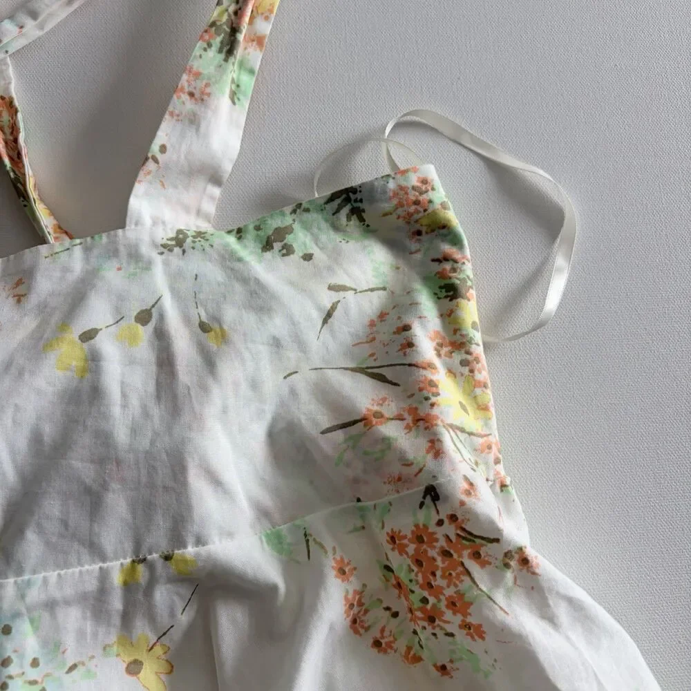 NWT Let The Sunshine In Printed Mini Dress in Light Combo Free People Medium - Picture 7 of 16